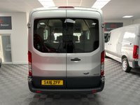 USED 2016 16 FORD TRANSIT 2.2 350 BUS 8 SEAT SHUTTLE FSH 124 BHP LOW MILES FSH EURO 6