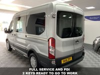 USED 2016 16 FORD TRANSIT 2.2 350 BUS 8 SEAT SHUTTLE FSH 124 BHP LOW MILES FSH EURO 6