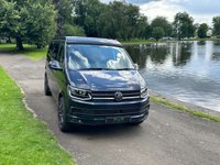 USED 2018 18 VOLKSWAGEN TRANSPORTER 4 BERTH LUXURY CAMPERVAN LONG WHEEL BASE DSG AUTO WITH REAR TAILGATE -2.0 T32 TDI P/V HIGHLINE BMT 147 BHP REAR TAILGATE CAMPERKING ST TROPEZ