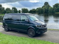 USED 2018 18 VOLKSWAGEN TRANSPORTER 4 BERTH LUXURY CAMPERVAN LONG WHEEL BASE DSG AUTO WITH REAR TAILGATE -2.0 T32 TDI P/V HIGHLINE BMT 147 BHP REAR TAILGATE CAMPERKING ST TROPEZ