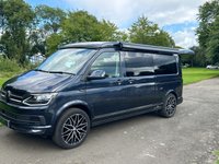 USED 2018 18 VOLKSWAGEN TRANSPORTER 4 BERTH LUXURY CAMPERVAN LONG WHEEL BASE DSG AUTO WITH REAR TAILGATE -2.0 T32 TDI P/V HIGHLINE BMT 147 BHP REAR TAILGATE CAMPERKING ST TROPEZ