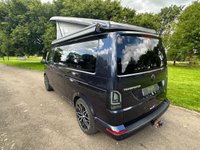 USED 2018 18 VOLKSWAGEN TRANSPORTER 4 BERTH LUXURY CAMPERVAN LONG WHEEL BASE DSG AUTO WITH REAR TAILGATE -2.0 T32 TDI P/V HIGHLINE BMT 147 BHP REAR TAILGATE CAMPERKING ST TROPEZ