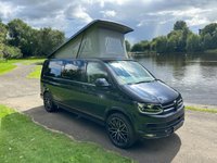 USED 2018 18 VOLKSWAGEN TRANSPORTER 4 BERTH LUXURY CAMPERVAN LONG WHEEL BASE DSG AUTO WITH REAR TAILGATE -2.0 T32 TDI P/V HIGHLINE BMT 147 BHP REAR TAILGATE CAMPERKING ST TROPEZ