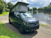 USED 2018 18 VOLKSWAGEN TRANSPORTER 4 BERTH LUXURY CAMPERVAN LONG WHEEL BASE DSG AUTO WITH REAR TAILGATE -2.0 T32 TDI P/V HIGHLINE BMT 147 BHP REAR TAILGATE CAMPERKING ST TROPEZ