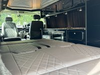 USED 2018 18 VOLKSWAGEN TRANSPORTER 4 BERTH LUXURY CAMPERVAN LONG WHEEL BASE DSG AUTO WITH REAR TAILGATE -2.0 T32 TDI P/V HIGHLINE BMT 147 BHP REAR TAILGATE CAMPERKING ST TROPEZ