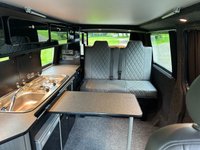 USED 2018 18 VOLKSWAGEN TRANSPORTER 4 BERTH LUXURY CAMPERVAN LONG WHEEL BASE DSG AUTO WITH REAR TAILGATE -2.0 T32 TDI P/V HIGHLINE BMT 147 BHP REAR TAILGATE CAMPERKING ST TROPEZ