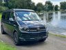 USED 2018 18 VOLKSWAGEN TRANSPORTER 4 BERTH LUXURY CAMPERVAN LONG WHEEL BASE DSG AUTO WITH REAR TAILGATE -2.0 T32 TDI P/V HIGHLINE BMT 147 BHP REAR TAILGATE CAMPERKING ST TROPEZ