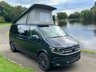 USED 2018 18 VOLKSWAGEN TRANSPORTER 4 BERTH LUXURY CAMPERVAN LONG WHEEL BASE DSG AUTO WITH REAR TAILGATE -2.0 T32 TDI P/V HIGHLINE BMT 147 BHP REAR TAILGATE CAMPERKING ST TROPEZ