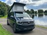 USED 2018 18 VOLKSWAGEN TRANSPORTER 4 BERTH LUXURY CAMPERVAN LONG WHEEL BASE DSG AUTO WITH REAR TAILGATE -2.0 T32 TDI P/V HIGHLINE BMT 147 BHP REAR TAILGATE CAMPERKING ST TROPEZ