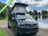 USED 2018 18 VOLKSWAGEN TRANSPORTER 4 BERTH LUXURY CAMPERVAN LONG WHEEL BASE DSG AUTO WITH REAR TAILGATE -2.0 T32 TDI P/V HIGHLINE BMT 147 BHP REAR TAILGATE CAMPERKING ST TROPEZ