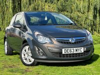 USED 2013 63 VAUXHALL CORSA 1.4 ENERGY AC 3d 98 BHP 