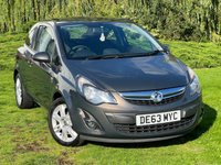 USED 2013 63 VAUXHALL CORSA 1.4 ENERGY AC 3d 98 BHP 