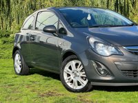 USED 2013 63 VAUXHALL CORSA 1.4 ENERGY AC 3d 98 BHP 