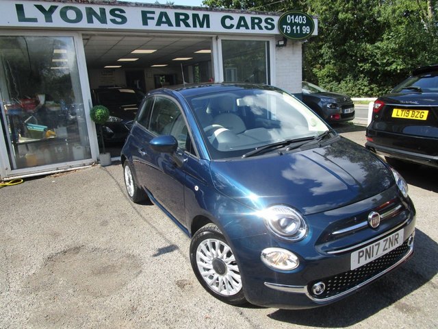 2017 17 Fiat 500 1.2 LOUNGE 3d 69 BHP NEW SHAPE