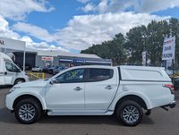 USED 2018 18 MITSUBISHI L200 2.4 DI-D 4WD BARBARIAN DCB 178 BHP ONLY 1 OWNER FROM NEW+ULEZ COMPLIANT+NO VAT+LOW LOW MILEAGE+SERVICE HISTORY+NO VAT+REAR HARD TOP CANOPY+REAR LOAD LINER+SIDESTEPS+REVERSE ASSIST CAMERA+FULL LEATHER INTERIOR+AIR CONDITIONING+NO VAT+ALLOY WHEELS+1 FULL YEARS MOT PRIOR TO COLLECTION+FINANCE AND EXTENDED WARRANTY AVAILABLE ON THIS USED VEHICLE!!!!!!!