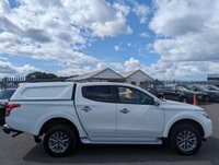 USED 2018 18 MITSUBISHI L200 2.4 DI-D 4WD BARBARIAN DCB 178 BHP ONLY 1 OWNER FROM NEW+ULEZ COMPLIANT+NO VAT+LOW LOW MILEAGE+SERVICE HISTORY+NO VAT+REAR HARD TOP CANOPY+REAR LOAD LINER+SIDESTEPS+REVERSE ASSIST CAMERA+FULL LEATHER INTERIOR+AIR CONDITIONING+NO VAT+ALLOY WHEELS+1 FULL YEARS MOT PRIOR TO COLLECTION+FINANCE AND EXTENDED WARRANTY AVAILABLE ON THIS USED VEHICLE!!!!!!!