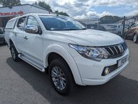 USED 2018 18 MITSUBISHI L200 2.4 DI-D 4WD BARBARIAN DCB 178 BHP ONLY 1 OWNER FROM NEW+ULEZ COMPLIANT+NO VAT+LOW LOW MILEAGE+SERVICE HISTORY+NO VAT+REAR HARD TOP CANOPY+REAR LOAD LINER+SIDESTEPS+REVERSE ASSIST CAMERA+FULL LEATHER INTERIOR+AIR CONDITIONING+NO VAT+ALLOY WHEELS+1 FULL YEARS MOT PRIOR TO COLLECTION+FINANCE AND EXTENDED WARRANTY AVAILABLE ON THIS USED VEHICLE!!!!!!!