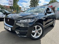 USED 2017 67 JAGUAR F-PACE 0.0 PORTFOLIO AWD 5d 178 BHP ONLY 2 OWNERS FROM NEW+ULEZ COMPLIANT+MEGA SPECIFICATION+AUTOMATIC TRANSMISSION+PANORAMIC GLASS ROOF+PRIVACY GLASS+SATELLITE NAVIGATION+BLUETOOTH+LEATHER TRIM+CLIMATE CONTROL+ALLOY WHEELS+SERVICE HISTORY+1 FULL YEARS MOT PRIOR TO COLLECTION+FINANCE AND EXTENDED WARRANTY AVAILABLE ON THIS USED VEHICLE!!!!!!!!!