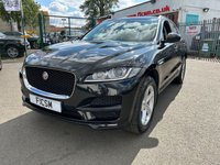 USED 2017 67 JAGUAR F-PACE 0.0 PORTFOLIO AWD 5d 178 BHP ONLY 2 OWNERS FROM NEW+ULEZ COMPLIANT+MEGA SPECIFICATION+AUTOMATIC TRANSMISSION+PANORAMIC GLASS ROOF+PRIVACY GLASS+SATELLITE NAVIGATION+BLUETOOTH+LEATHER TRIM+CLIMATE CONTROL+ALLOY WHEELS+SERVICE HISTORY+1 FULL YEARS MOT PRIOR TO COLLECTION+FINANCE AND EXTENDED WARRANTY AVAILABLE ON THIS USED VEHICLE!!!!!!!!!