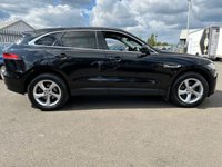 USED 2017 67 JAGUAR F-PACE 0.0 PORTFOLIO AWD 5d 178 BHP ONLY 2 OWNERS FROM NEW+ULEZ COMPLIANT+MEGA SPECIFICATION+AUTOMATIC TRANSMISSION+PANORAMIC GLASS ROOF+PRIVACY GLASS+SATELLITE NAVIGATION+BLUETOOTH+LEATHER TRIM+CLIMATE CONTROL+ALLOY WHEELS+SERVICE HISTORY+1 FULL YEARS MOT PRIOR TO COLLECTION+FINANCE AND EXTENDED WARRANTY AVAILABLE ON THIS USED VEHICLE!!!!!!!!!