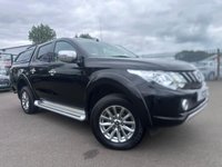 USED 2019 19 MITSUBISHI L200 2.4 DI-D 4WD BARBARIAN DCB 178 BHP ONLY 1 OWNER FROM NEW+ULEZ COMPLIANT+SERVICE HISTORY+NO VAT+REAR HARD TOP CANOPY+NO VAT+REVERSE ASSIST CAMERA+REAR LOAD LINER+STUNNING EXAMPLE+NO VAT+THIS VEHICLE IS READY TO DRIVE AWAY TODAY+FINANCE AND EXTENDED WARRANTY AVAILABLE ON THIS USED VEHICLE!!!