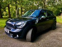 USED 2014 14 MINI COUNTRYMAN 1.6 COOPER S 5d 184 BHP 1 LADY OWNER//FULL MINI/SPECIALIST SERVCE HISTORY/SATNAV/FULL BLACK LEATHER WITH HEATED SEATS//DAB //BLUETOOTH//REAR PARK SENSORS 184 BHP 1 LADY OWNER//FULL MINI/SPECIALIST SERVCE HISTORY/SATNAV/FULL BLACK LEATHER WITH HEATED SEATS//DAB //BLUETOOTH//REAR PARK SENSORS