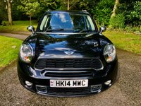 USED 2014 14 MINI COUNTRYMAN 1.6 COOPER S 5d 184 BHP 1 LADY OWNER//FULL MINI/SPECIALIST SERVCE HISTORY/SATNAV/FULL BLACK LEATHER WITH HEATED SEATS//DAB //BLUETOOTH//REAR PARK SENSORS 184 BHP 1 LADY OWNER//FULL MINI/SPECIALIST SERVCE HISTORY/SATNAV/FULL BLACK LEATHER WITH HEATED SEATS//DAB //BLUETOOTH//REAR PARK SENSORS