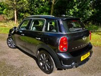 USED 2014 14 MINI COUNTRYMAN 1.6 COOPER S 5d 184 BHP 1 LADY OWNER//FULL MINI/SPECIALIST SERVCE HISTORY/SATNAV/FULL BLACK LEATHER WITH HEATED SEATS//DAB //BLUETOOTH//REAR PARK SENSORS 184 BHP 1 LADY OWNER//FULL MINI/SPECIALIST SERVCE HISTORY/SATNAV/FULL BLACK LEATHER WITH HEATED SEATS//DAB //BLUETOOTH//REAR PARK SENSORS