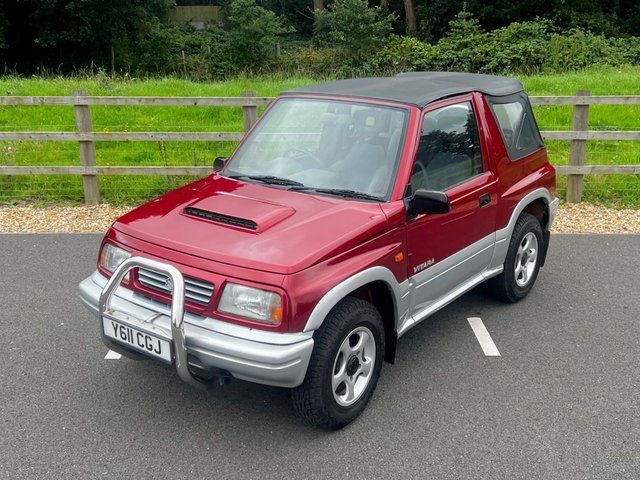2001 Y Suzuki Vitara 1.6 JX 4U // SOFT TOP // 79 BHP // px swap