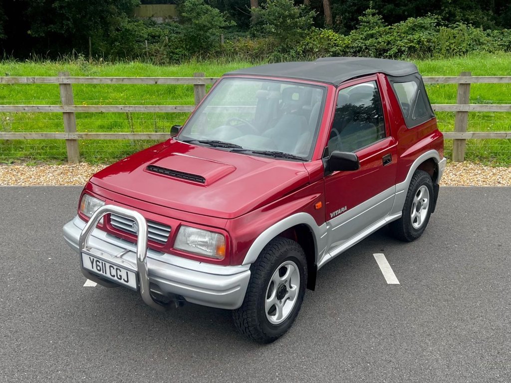 USED 2001 Y SUZUKI VITARA 1.6 JX 4U // SOFT TOP // 79 BHP // px swap 