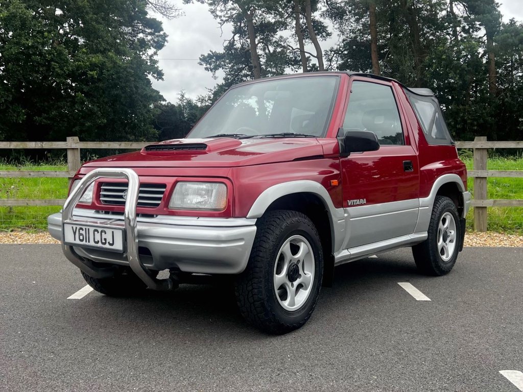 USED 2001 Y SUZUKI VITARA 1.6 JX 4U // SOFT TOP // 79 BHP // px swap 