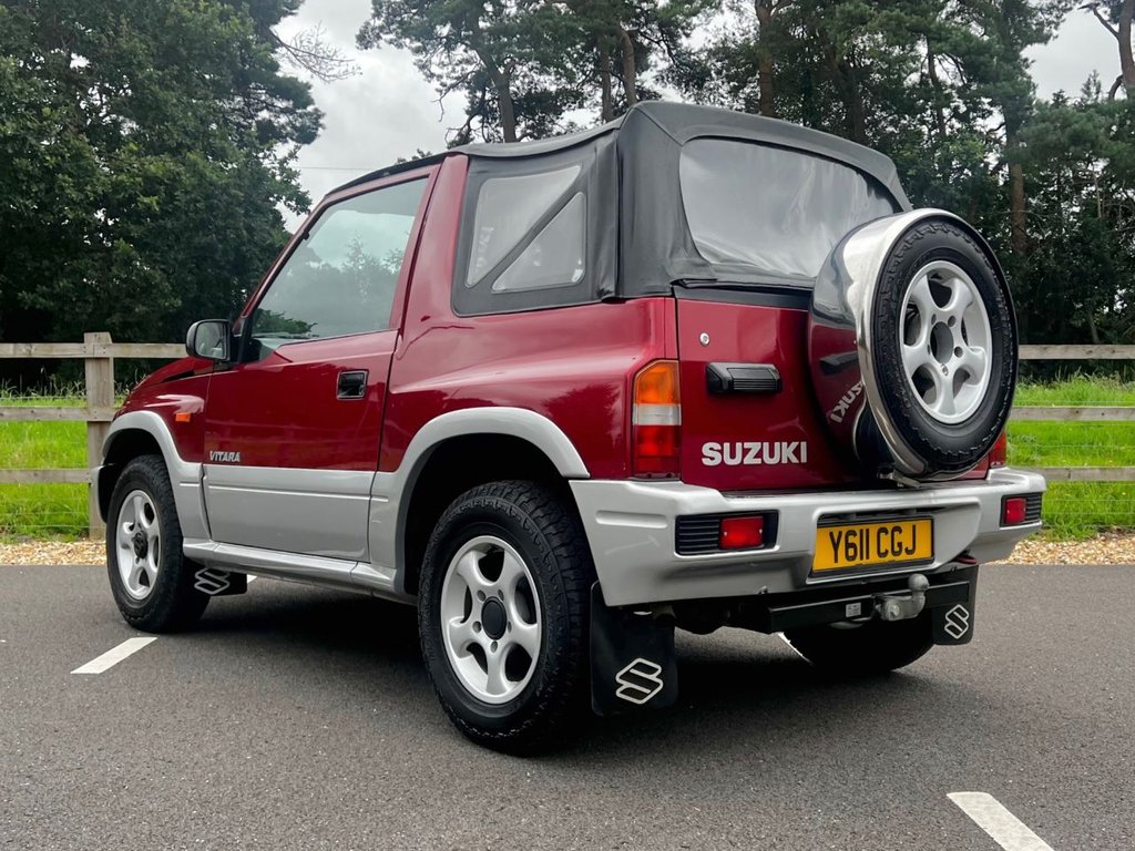 USED 2001 Y SUZUKI VITARA 1.6 JX 4U // SOFT TOP // 79 BHP // px swap 