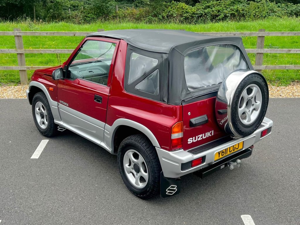 USED 2001 Y SUZUKI VITARA 1.6 JX 4U // SOFT TOP // 79 BHP // px swap 