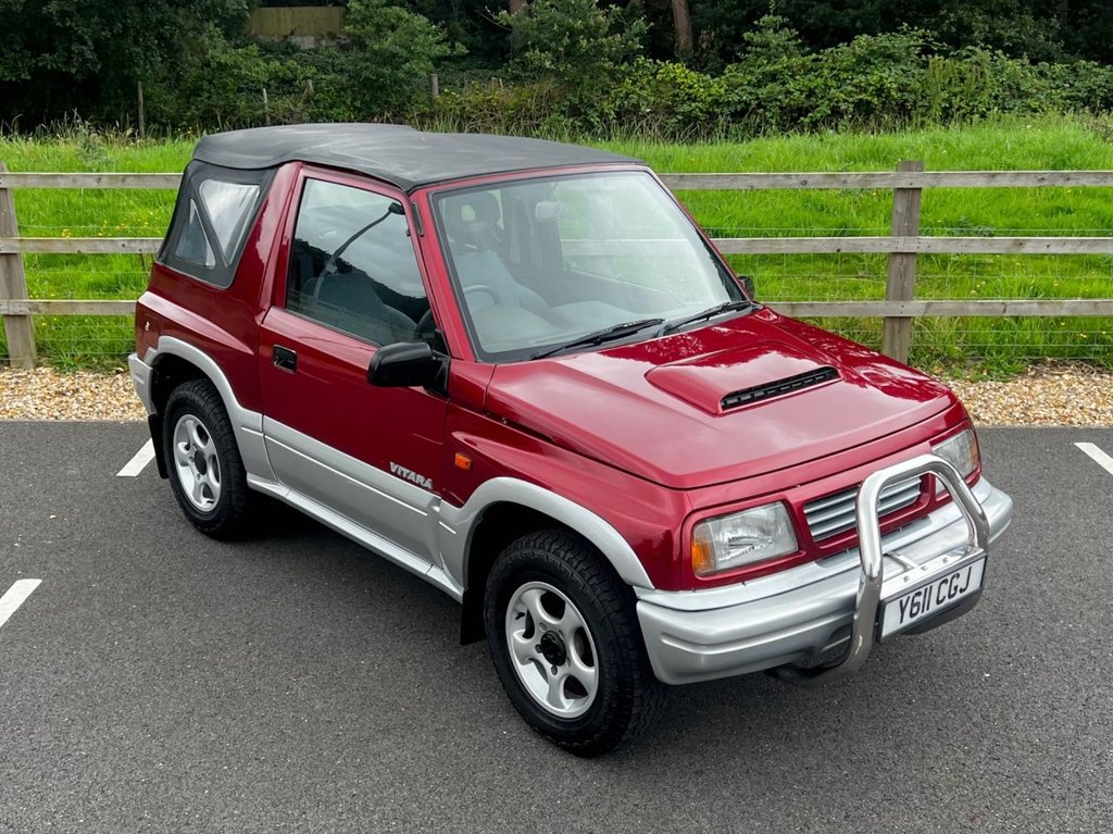 USED 2001 Y SUZUKI VITARA 1.6 JX 4U // SOFT TOP // 79 BHP // px swap 