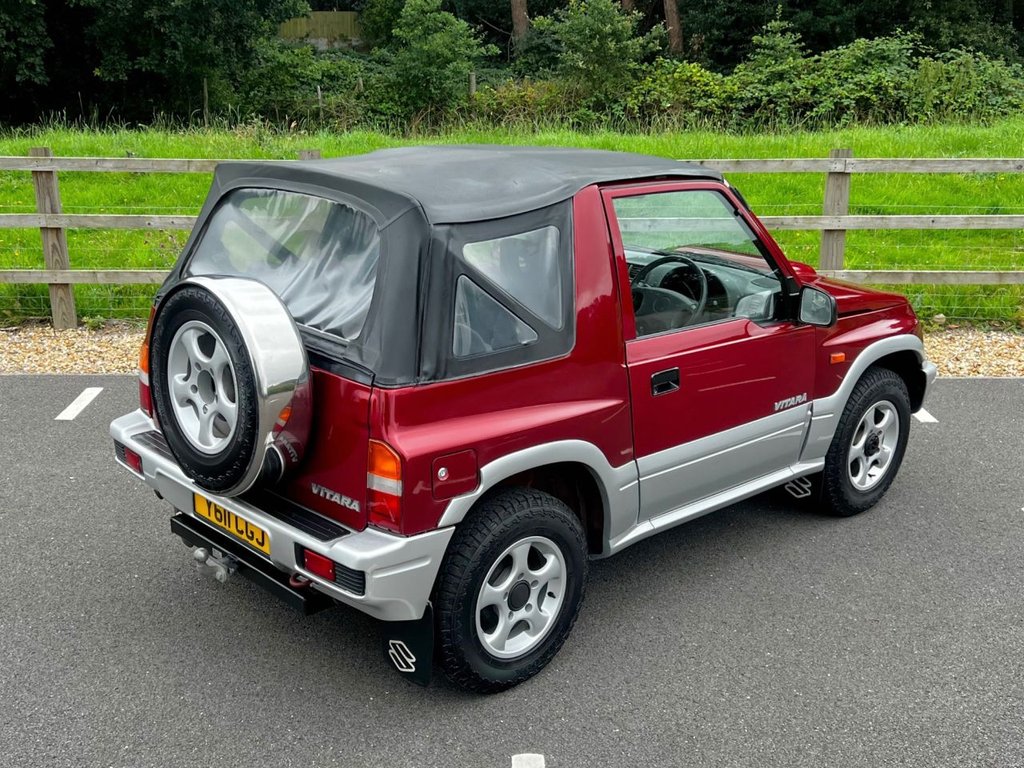 USED 2001 Y SUZUKI VITARA 1.6 JX 4U // SOFT TOP // 79 BHP // px swap 