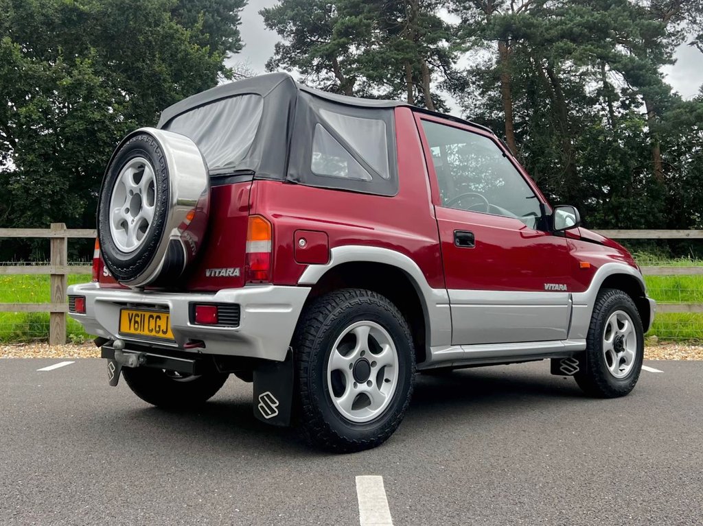 USED 2001 Y SUZUKI VITARA 1.6 JX 4U // SOFT TOP // 79 BHP // px swap 