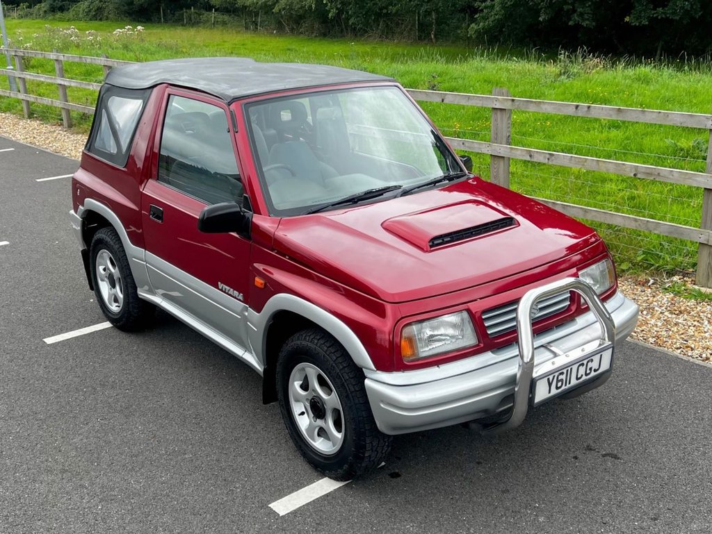 USED 2001 Y SUZUKI VITARA 1.6 JX 4U // SOFT TOP // 79 BHP // px swap 