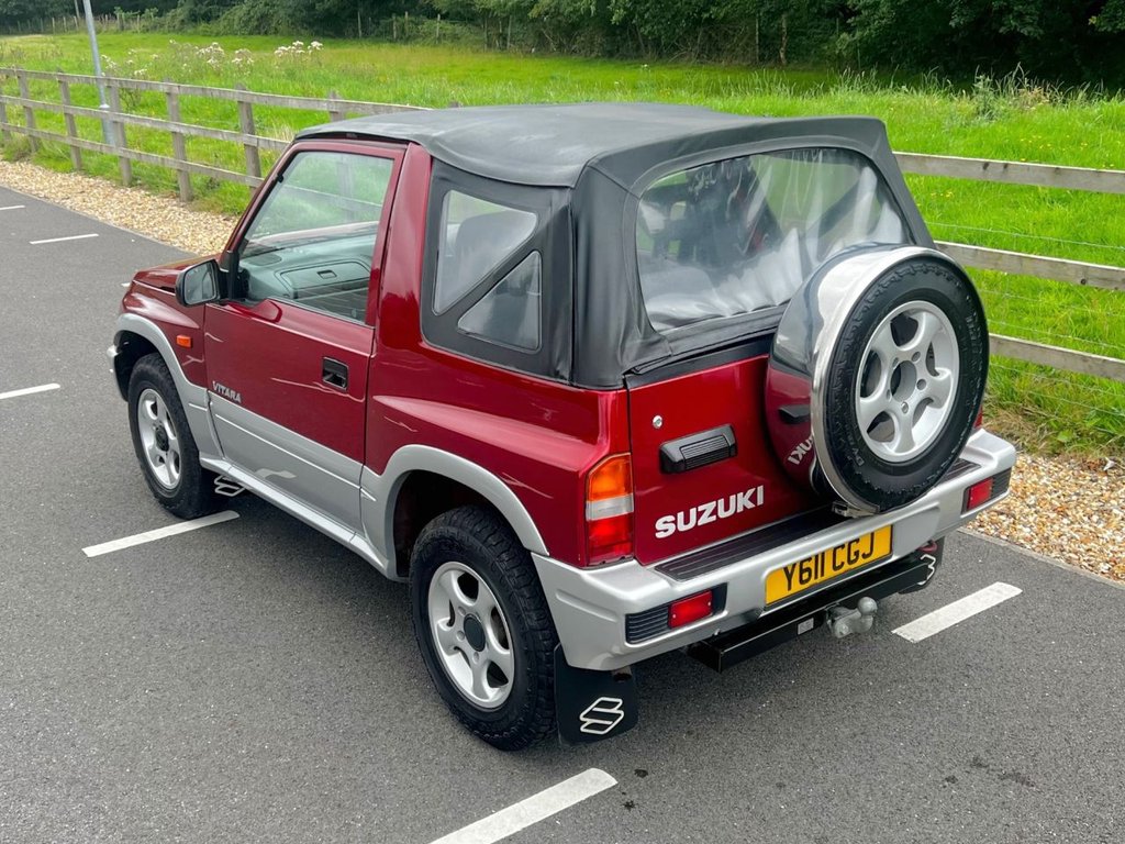 USED 2001 Y SUZUKI VITARA 1.6 JX 4U // SOFT TOP // 79 BHP // px swap 