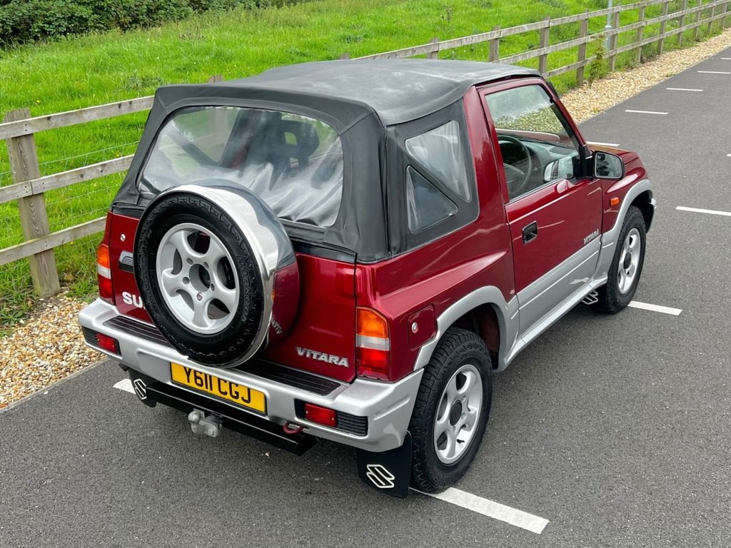 USED 2001 Y SUZUKI VITARA 1.6 JX 4U // SOFT TOP // 79 BHP // px swap 