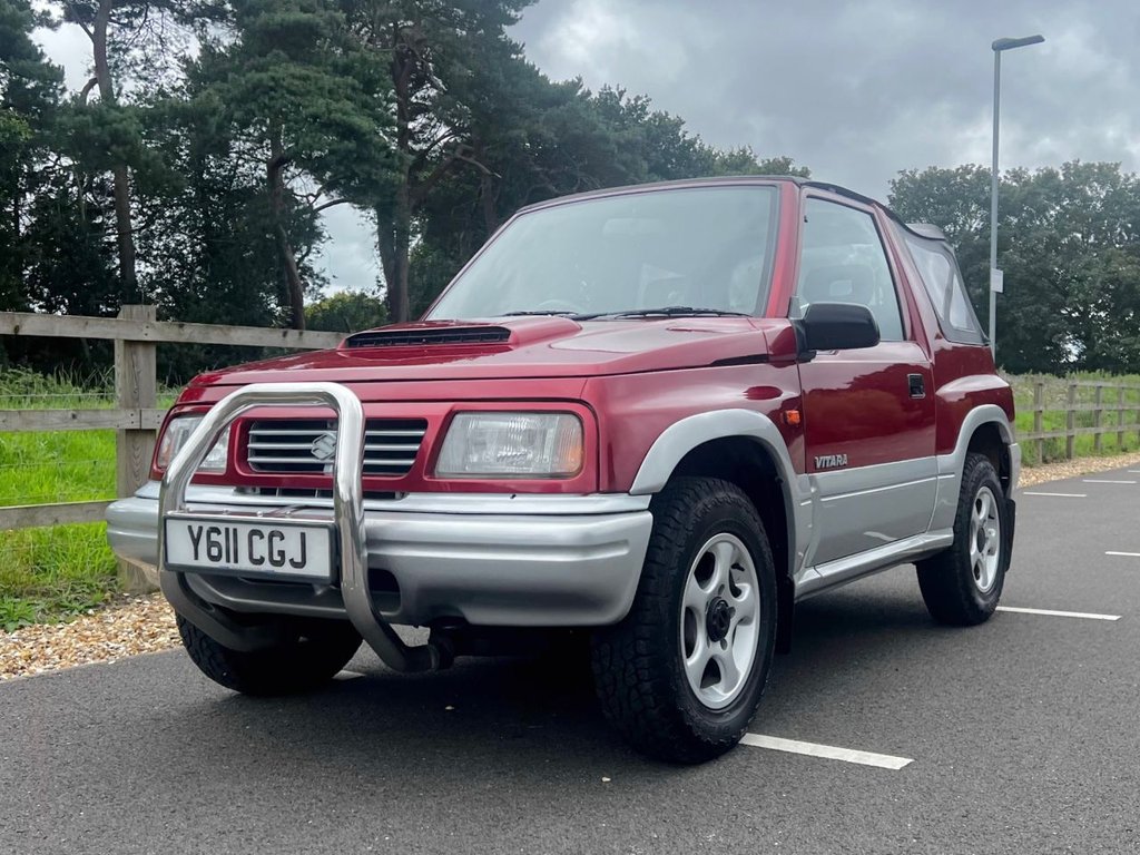 USED 2001 Y SUZUKI VITARA 1.6 JX 4U // SOFT TOP // 79 BHP // px swap 