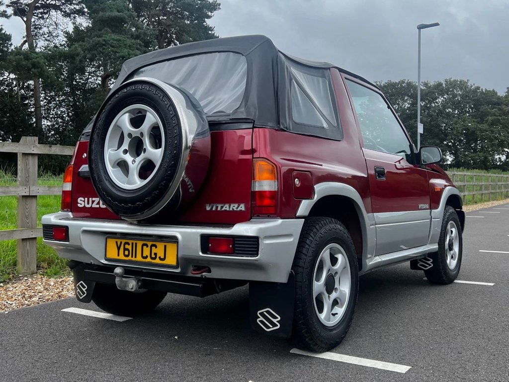 USED 2001 Y SUZUKI VITARA 1.6 JX 4U // SOFT TOP // 79 BHP // px swap 