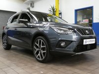 USED 2019 69 SEAT ARONA 1.0 TSI XCELLENCE LUX DSG 5d 114 BHP STUNNING EXAMPLE SAT NAV CAMERA PART LEATHER INTERIOR 1 OWNER 6 MONTHS GOLD WARRANTY