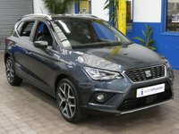 USED 2019 69 SEAT ARONA 1.0 TSI XCELLENCE LUX DSG 5d 114 BHP STUNNING EXAMPLE SAT NAV CAMERA PART LEATHER INTERIOR 1 OWNER 6 MONTHS GOLD WARRANTY