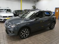 USED 2019 69 SEAT ARONA 1.0 TSI XCELLENCE LUX DSG 5d 114 BHP STUNNING EXAMPLE SAT NAV CAMERA PART LEATHER INTERIOR 1 OWNER 6 MONTHS GOLD WARRANTY