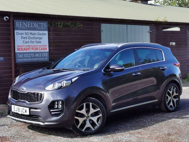 2018 18 Kia Sportage 1.6 GT-LINE 5d 174 BHP