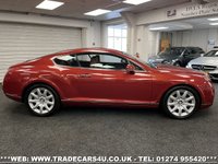 USED 2005 54 BENTLEY CONTINENTAL GT COUPE 6.0 W12 AUTO UK DELIVERY FLAT FEE &pound;175 (SUBJECT TO DEAL) *OVER 100 IMAGES ON OUR WEBSITE*BESPOKE FINANCE ARRANGED*PART EXCHANGE WELCOME*ALL VEHICLES HPI CLEAR
