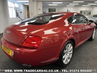 USED 2005 54 BENTLEY CONTINENTAL GT COUPE 6.0 W12 AUTO UK DELIVERY FLAT FEE &pound;175 (SUBJECT TO DEAL) *OVER 100 IMAGES ON OUR WEBSITE*BESPOKE FINANCE ARRANGED*PART EXCHANGE WELCOME*ALL VEHICLES HPI CLEAR