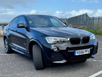 USED 2016 66 BMW X4 2.0 XDRIVE20D M SPORT 4d 188 BHP 