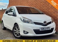 USED 2013 13 TOYOTA YARIS 1.3 VVT-I SR 5d 98 BHP REVERSE CAMERA