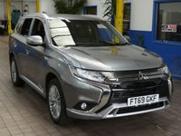 USED 2020 69 MITSUBISHI OUTLANDER 2.4 PHEV DYNAMIC 5d 222 BHP APP SAT NAV LEATHER CAMERA 1 OWNER MITSUBISHI WARRANTY TILL  JAN 2025 VAT Q